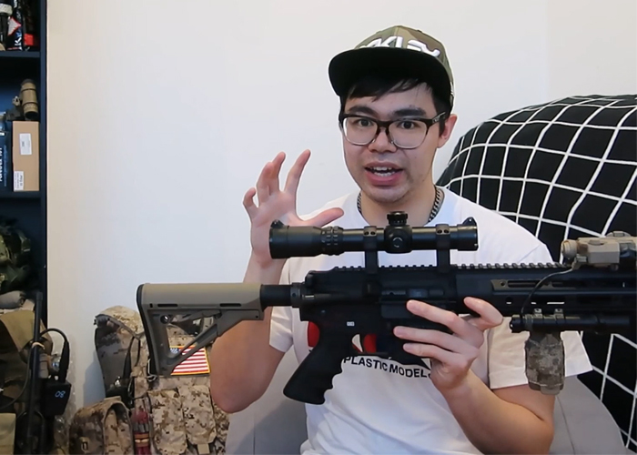 Michael's Hobby Shop Aim-O 1-4x24 Tactical Scope Review