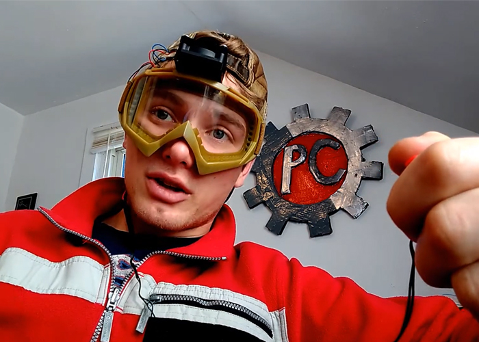 Patriot Contraptions 3D Printed Goggle With Fan Build 