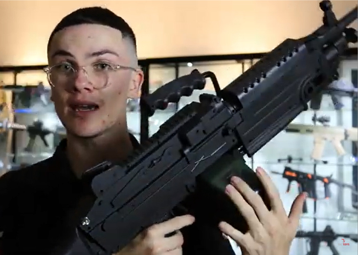 TacToys: M249 SAW V4 Gel Blaster 