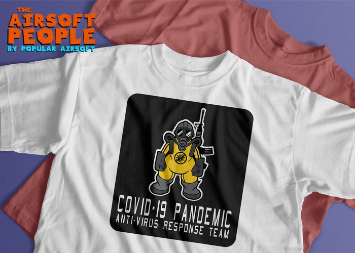 The Airsoft People Covid-19 Charity Fundraising Shirts