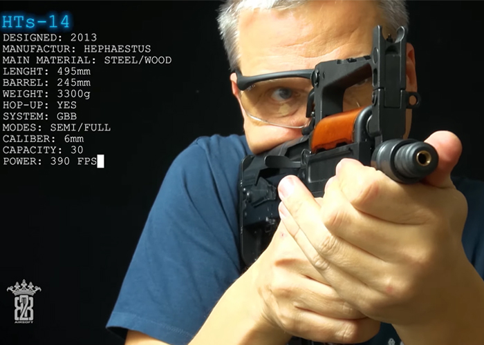 BB2K Airsoft Hephaestus HTs-14 GBB In 60 Seconds