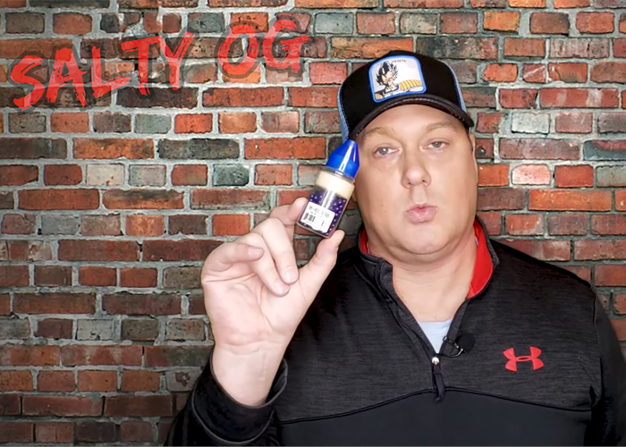 Salty Old Gamer: Trying Airsoft Paintballs