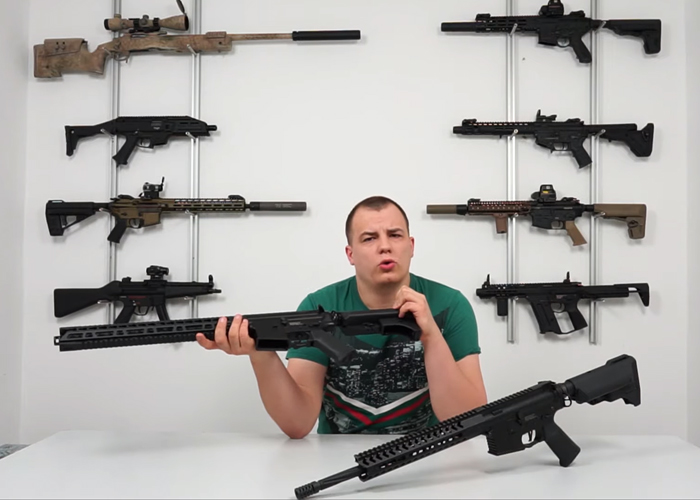 SLONG Airsoft M4 10"/16" Review By Tom's Airsoft Channel Popular