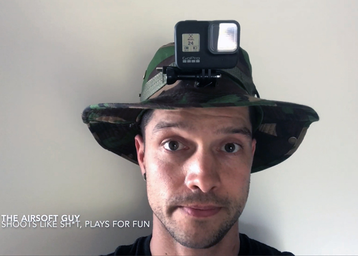 The Airsoft Guy: Mounting A GoPro Action Cam On A Boonie Hat