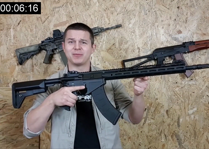 Gunfire: CYMA AR15 & AK HYBRID