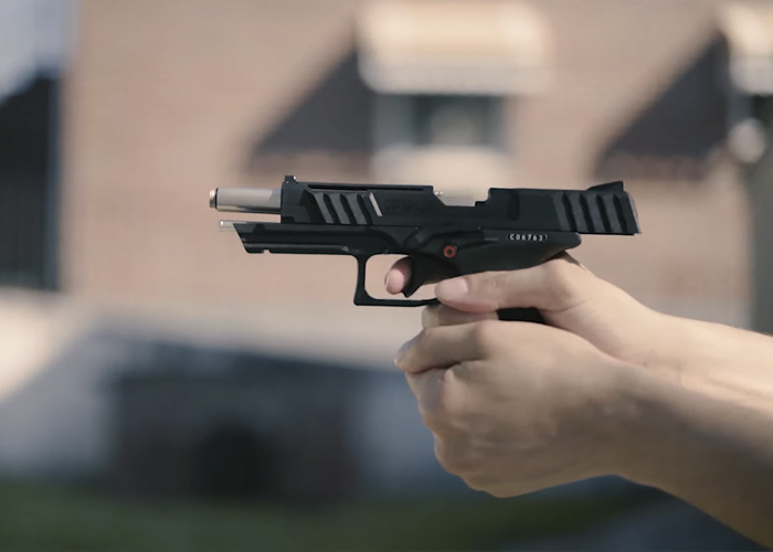 Operator J With The G&G GTP9 Gas Blowback Pistol