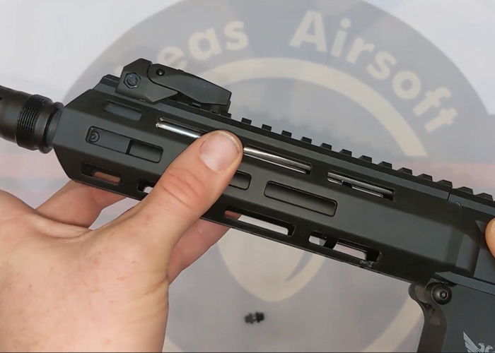 Pheas Airsoft DE M904G Rail/Handguard Removal Howto