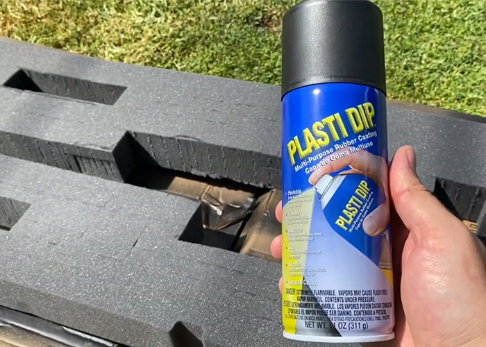 Ranger Rett How To Plasti Dip Airsoft Gun Case Foam