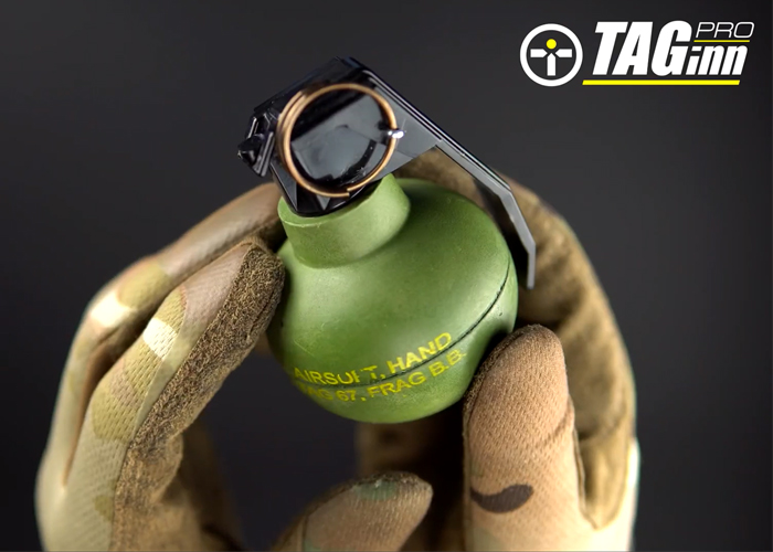 How To Use The TAGinn TAG67 Training Frag Grenade Popular Airsoft