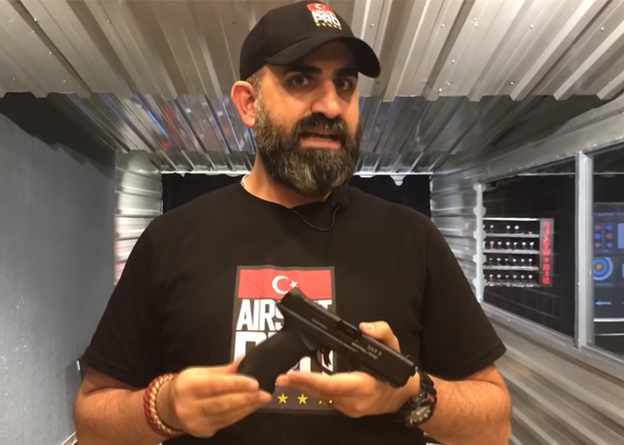 Airsoft Pro ICS SARSILMAZ SAR 9 GBB Pistol Review 