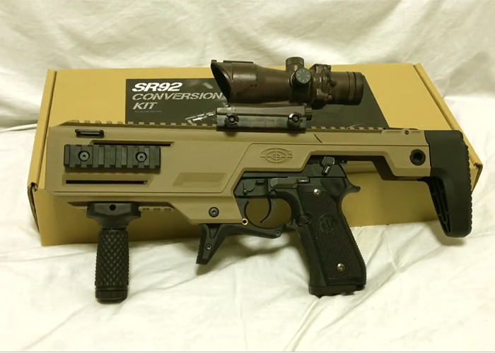 SRC Airsoft M92 Pistol Conversion Kit Quick Look Popular Airsoft