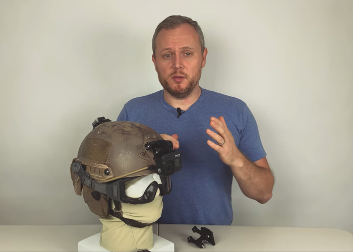 Brain Exploder Adjustable NVG GoPro Mount Plastic Version