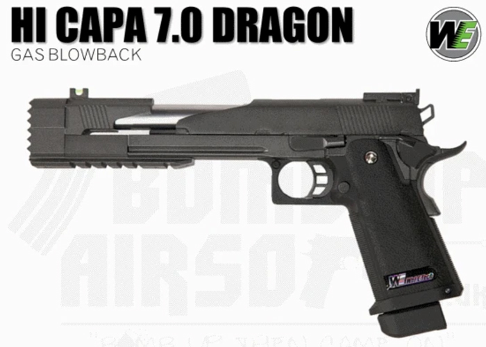 Bomb Up Airsoft WE Hi-Capa 7.0 Dragon GBB