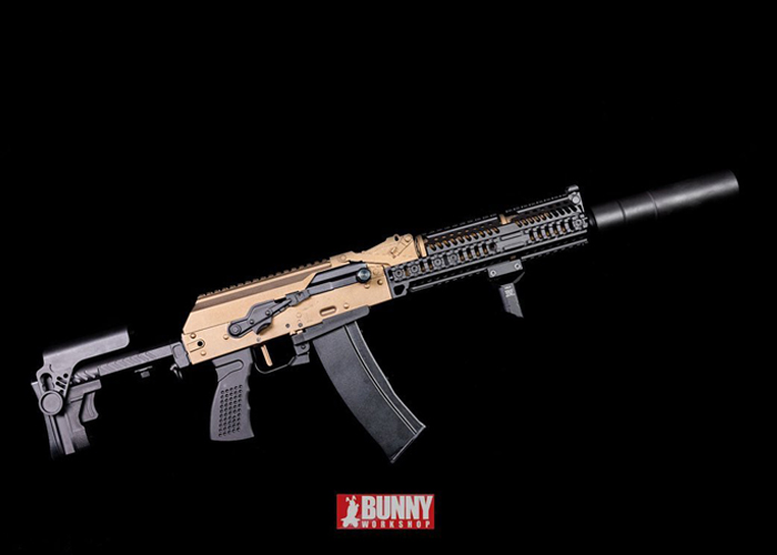 BunnyCustom Gold & Black Zenit GHK AK GBBR