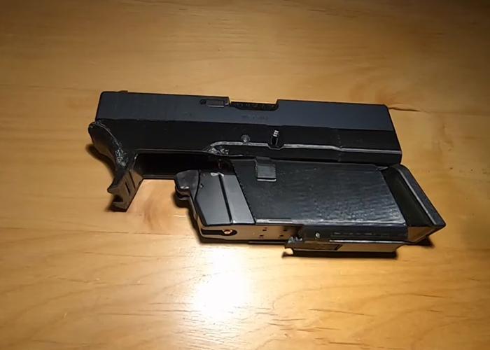 3D Printed Folding G19 Airsoft Pistol Popular Airsoft To The