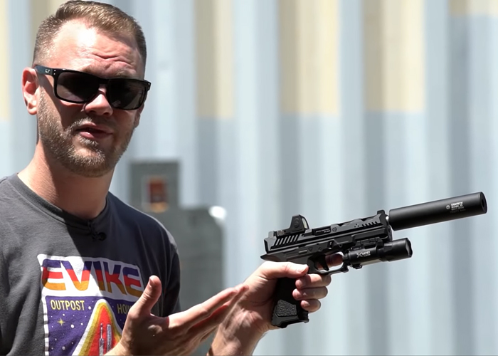 Evike.com EMG Strike Industries ARK Airsoft GBB Pistol