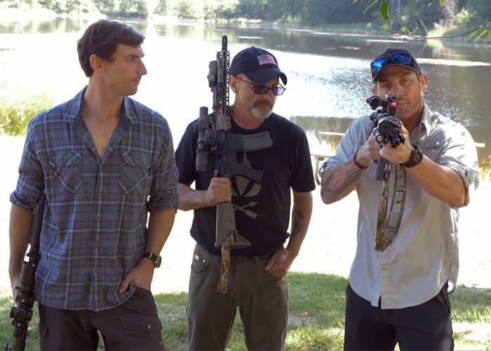 Garand Thumb Navy SEAL & Army Special Forces Operator On Fighting Rifle Setup