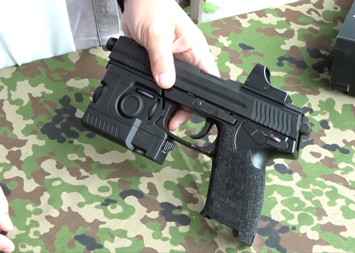 Tokyo Marui SOCOM Mk23 Shadow Stitch Custom | Popular Airsoft
