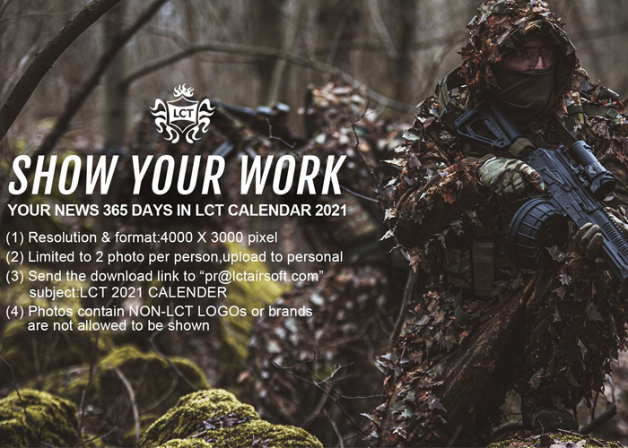 LCT Airsoft 2021 Calendar Contest