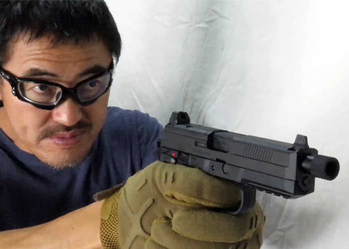Mach Sakai With The Tokyo Marui FNX-45 Tactical Black