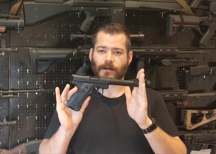 Sierra Bravo Airsoft KJW Ruger MK1 GBB Pistol Review