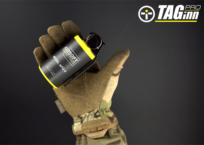 TAGinn AFG6 Pyrotechnical Training Hand Grenade