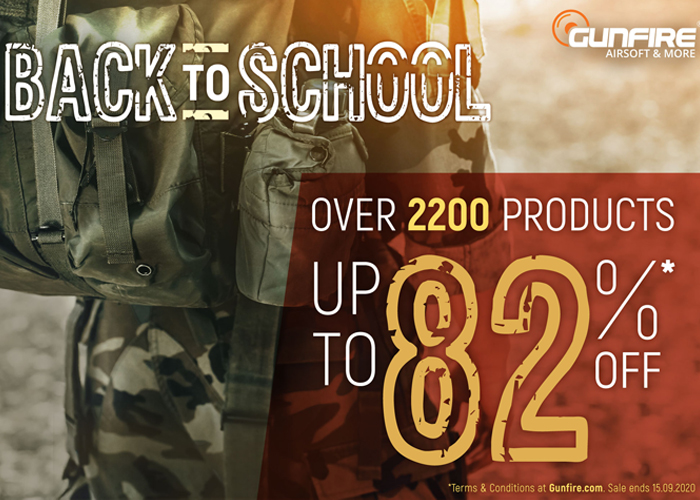 Gunfire Back To School Sale 2020