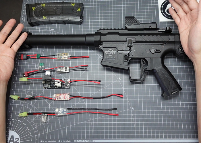 ShinWei Chiou Homemade AEG Control Board For G&G SSG-1