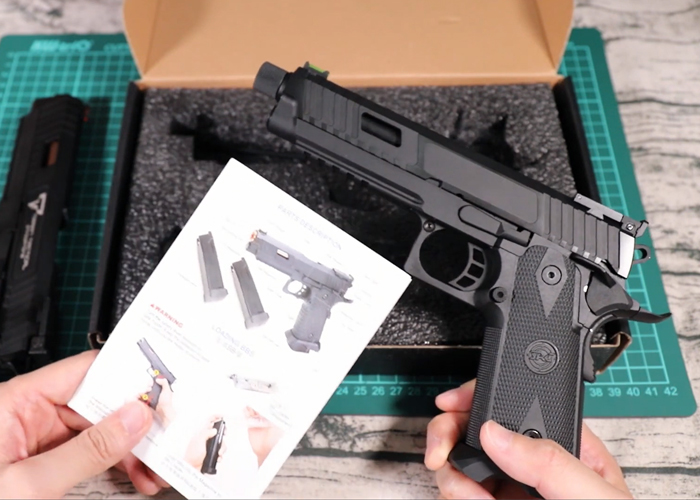 TactiCool SRC Kikimora Hi-Capa GBB Pistol