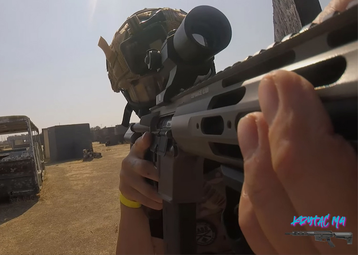 6mm Slinger Playing Airsoft During Record High Temperatures