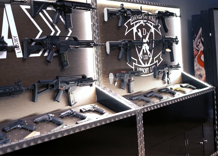 AMNB Visits Dave's Custom Airsoft Shop Popular Airsoft To