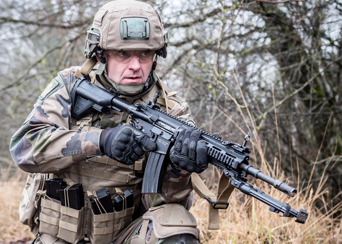 French Soldier with the HK416 F (Photo Armee de Terre)