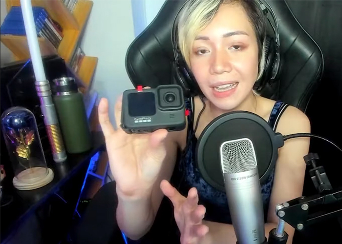 Aya Azmaria Using The GoPro Hero9 Black As Webcam