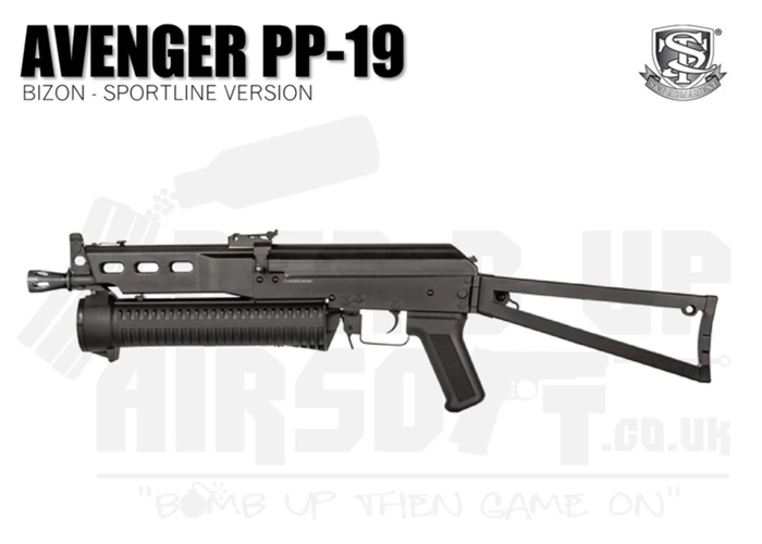 Bomb Up Airsoft: S&T Avenger PP-19 Bizon SportsLine
