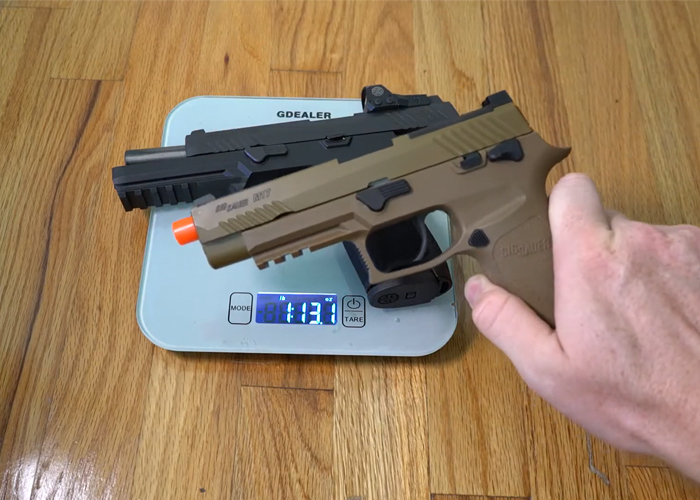 CopperPelican SIG Air M17 Compared To Real M17