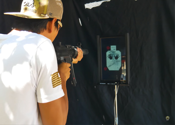 DesertFox With The Gun Power 24" Smart Monitor Target Popular Airsoft