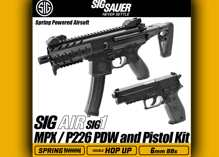Laylax: Air Cocking SIG MPX & P226 Kit