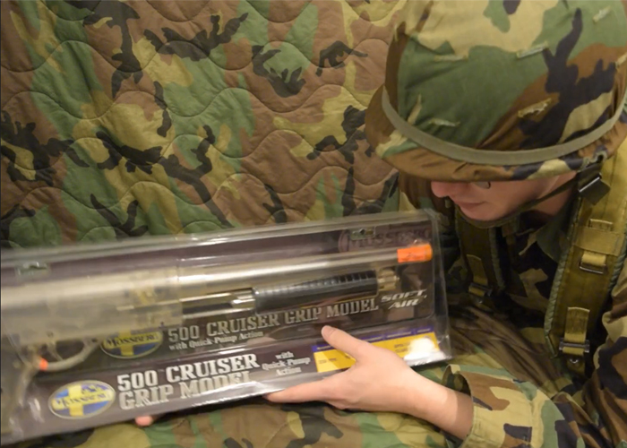 Nineball 69 Airsoft "Mossberg 500 Cruiser" Unboxing