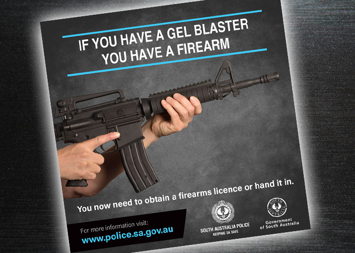 SAPOL Gel Blasters