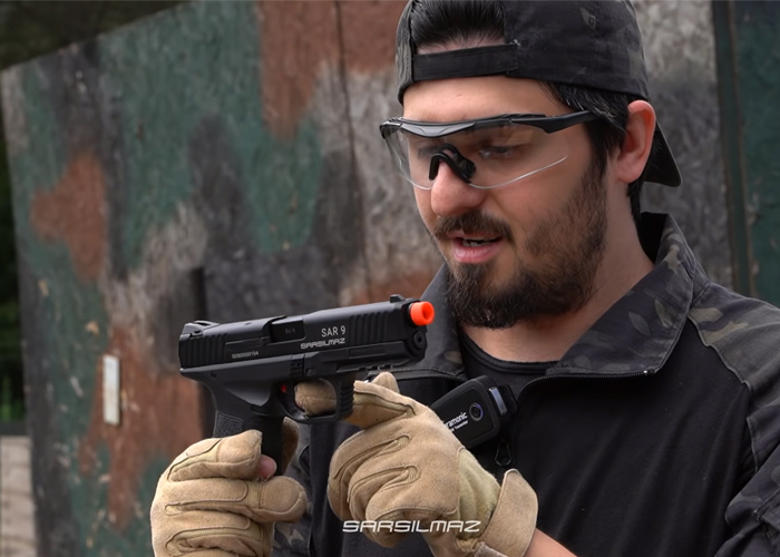 Sarsilmaz SAR9 GBB Pistol Review By Sarsilmaz