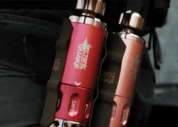 Tectonic Innovations Quake Impact Grenade Presentation Popular