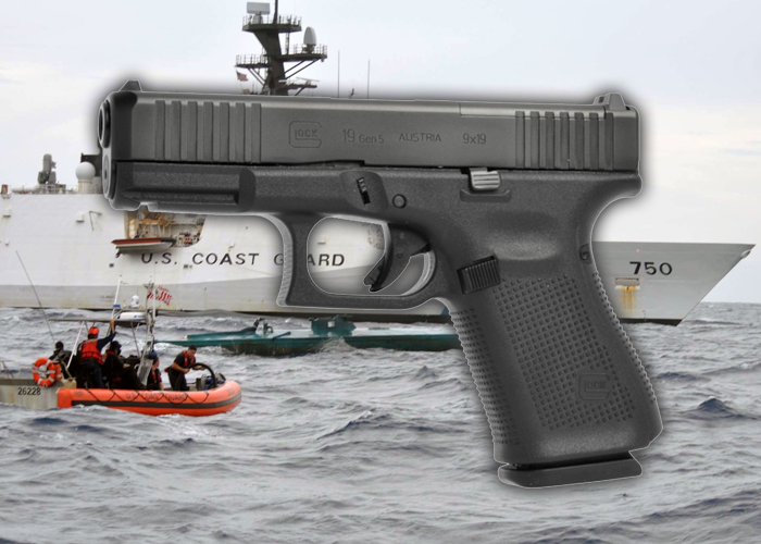 USCG Glock 19  Gen 5 MOS
