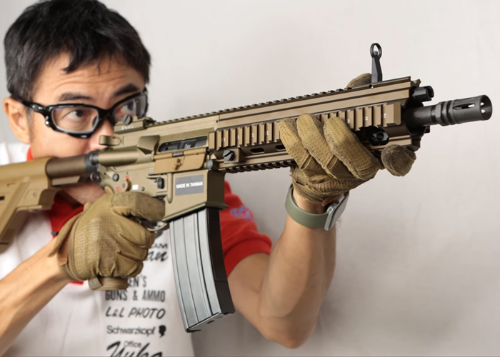 Mach Sakai With the VFC HK416A5 GBB Rifle