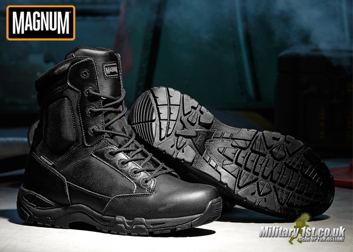 Black Magnum Viper Pro 8.0 Sidezip Men's & Women's Uniform Boot