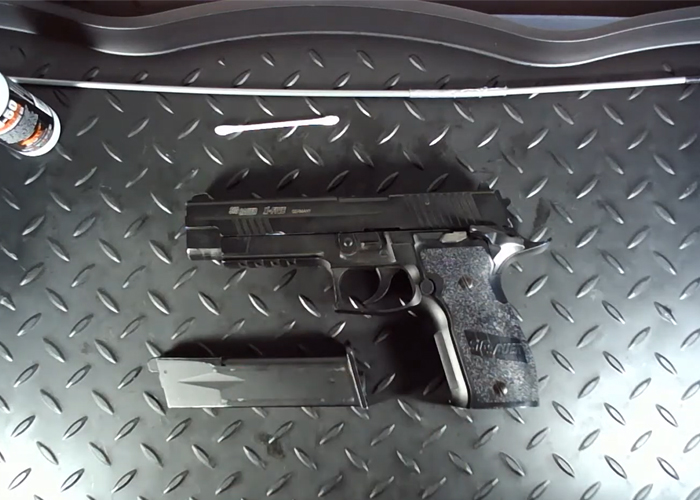 Mr. Airsoft Cleaning The Cybergun P226 X-Five