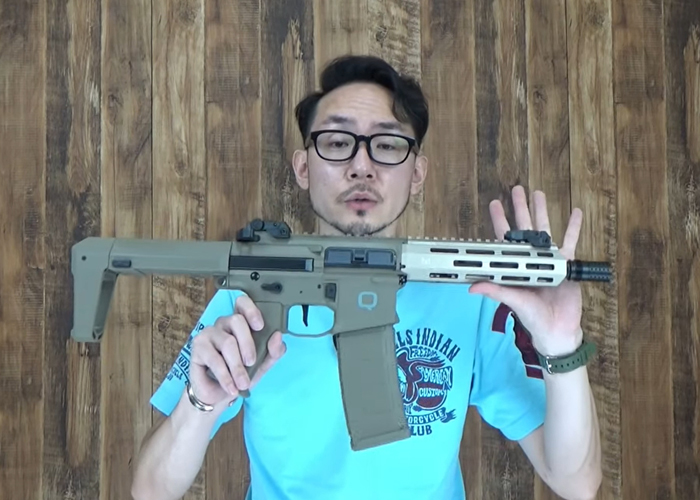 Double Eagle Honey Badger Q AEG At Orga Airsoft | Popular Airsoft