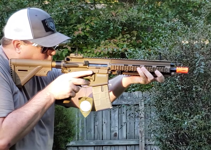 Salty Old Gamer On The Elite Force HK416A5 Airsoft AEG