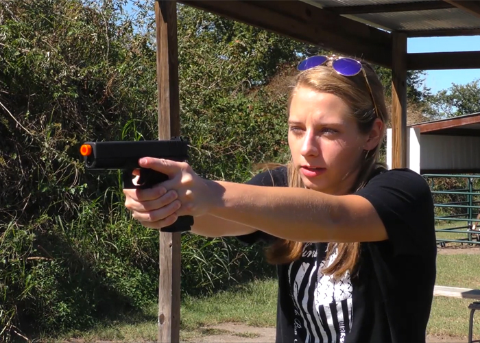 Training and Drills With Glock 17 Airsoft Pistol Popular Airsoft