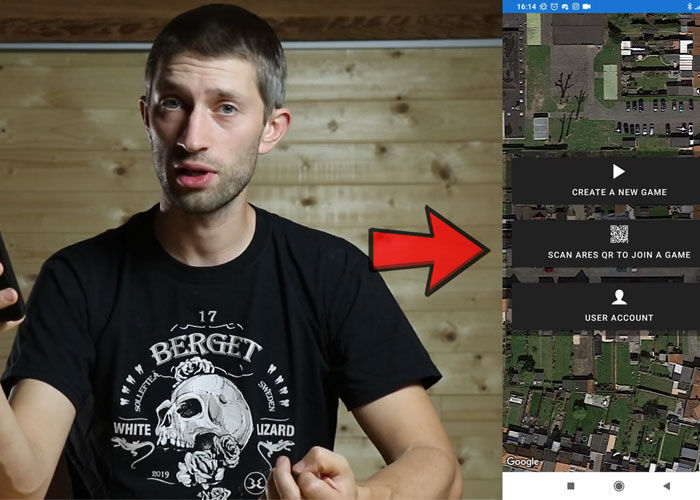 Verage Airsoft Ares Alpha App Introduction (Tracker App)
