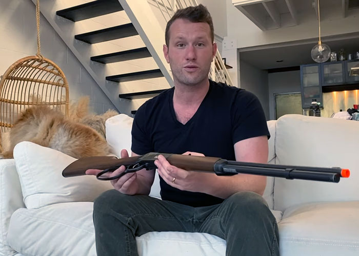 6mm Badger Elite Force Legends Saddle Lever Gun First Look 